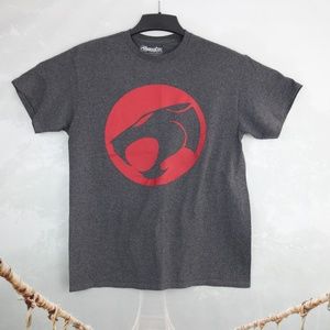 THUNDERCATS Adult Medium T-Shirt Grey Red Cats